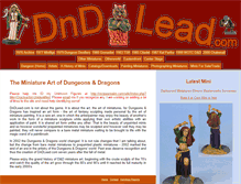 Tablet Screenshot of dndlead.com